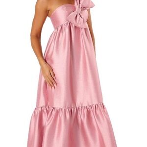 Petal & Pup Pink Asymmetrical Dress